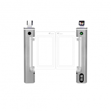 304不銹鋼立式擺閘【人臉識別進(jìn)+人臉識別出】