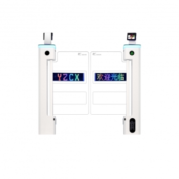 立式擺閘【人臉識別進+人臉識別出】