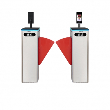 304不銹鋼立式翼閘【人臉識(shí)別進(jìn)+人臉識(shí)別出】
