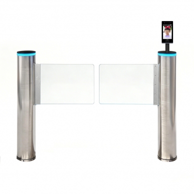 單通道【人臉識(shí)別進(jìn)+按鈕出】